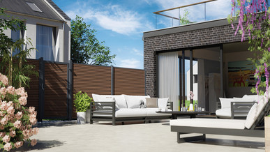 Sichtschutz Serie Platinum von Traumgarten