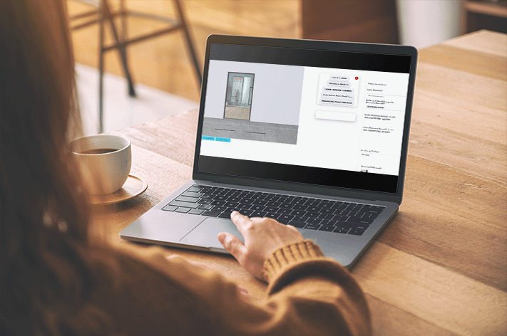 Online-Konfigurator für Türen von Erkelenz